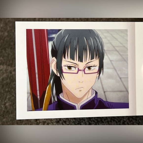 Maki Zenin Jujutsu Kaisen / JJK / Sorcery Fight Polaroid Trading Card Anime - Picture 3 of 6